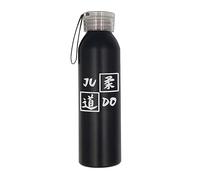 Bouteille d'eau en acier inoxydable durable avec symbole du judo Kanji - Pour arts martiaux mixtes - Gravure au laser