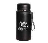 Bouteille d'eau en acier inoxydable - Gourde étanche, gobelet isotherme avec couvercle hermétique, bouteille d'eau avec couvercle anti-fuite, gourde isotherme pour une utilisation quotidienne