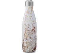 Bouteille d'eau en acier inoxydable S'well 17 oz Calacatta Gold Conteneurs isol s sous vide trois couches Garde les boissons froides pendant 36