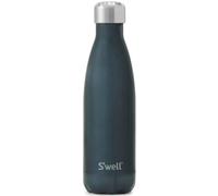 Bouteille d'eau en acier inoxydable S'well 17 oz en daim bleu. Conteneurs isothermes triple couche pour garder les boissons froides pendant 36