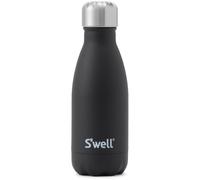 Bouteille d'eau en acier inoxydable S'well 9 oz Onyx Conteneurs isol s sous vide trois couches Garde les boissons froides pendant 24 heures et