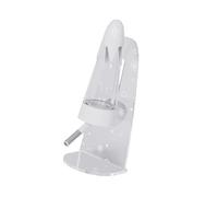 Bouteille d'eau en acrylique anti-goutte pour hamster avec support pour gerbilles naines, petits rongeurs, accessoires pour petits animaux de compagnie, bouteille d'eau pour hamster nain