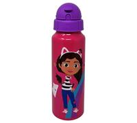 Bouteille d'eau en aluminium avec paille Gabby's Dollhouse Dolcetto Pandy Panda bouteille 550 ml accessoire pour enfants