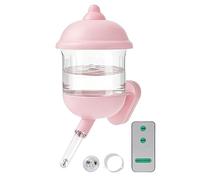 Bouteille d'eau en chinchilla - Distributeur magnétique anti-fuite - Anti-goutte - Avec télécommande - Veilleuse pour hamster, gerbille, chinchilla, hérisson - 170 ml
