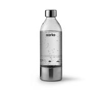 Bouteille d'eau en PET 1 l argent pour Carbonator 3 Aarke