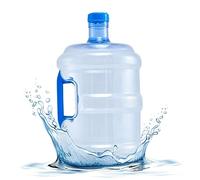 Bouteille d'eau en plastique 10L JUG à eau avec poignée fuite bouteille transparente sans odeur scellée réutilisable résistant à la bouteille d'eau portable pour la poussière pour la maison extérieu