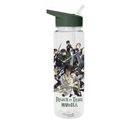 Bouteille d'eau en plastique Attack on Titan (motif Survey Corps) 700 ml - Pour filles et garçons - Produit officiel