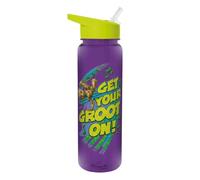 Bouteille d'eau en plastique des Gardiens de la Galaxie (Logo Design) 700 ml pour filles, garçons, enfants, cadeaux Marvel pour hommes, femmes et enfants - Produit officiel