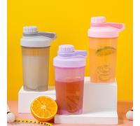 Bouteille D'eau En Plastique Étanche De 500ml, Shaker De Protéines Portable, Pour Boisson, Pour Le Sport, Le Fitness Et Le Camping