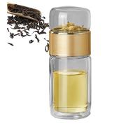 Bouteille d'eau en verre - Bonne bouteille de thé de séparation d'eau étanche | Heatproof Easy Brewing Cup With Infuser, Kitchen Storage & Organisation For Loose Tea Flower Home Traveling
