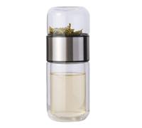 Bouteille d'eau en verre - Bonne bouteille de thé de séparation d'eau étanche | Heatproof Easy Brewing Cup With Infuser, Kitchen Storage & Organisation For Loose Tea Flower Home Traveling