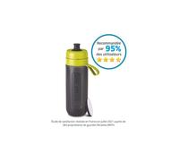 Bouteille d'eau filtrante - BRITA - Gourde active verte - 0,6L - 1 filtre MicroDisc inclus - BPA free