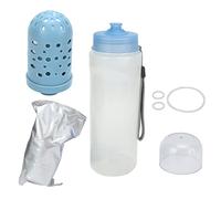 Bouteille d'eau filtrée Portable pour voyage en plein air randonnée Camping 750ml (Blanche)