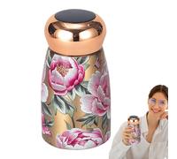 Bouteille D'eau Isolée Pour Enfant - Mini Tasse Rétro, Tasse De Voyage En Plein Air | Fiole Thermique En Acier Inoxydable 6,5 X 6,5 X 13 Cm, Stockage De Boissons Chaudes Et Froides, Produit Portable