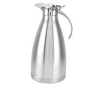 Bouteille d'eau isolée sous vide Leapiture 1,5 L Bouilloire à café à isolation thermique Pichet isotherme en acier inoxydable Bouteille isotherme à double paroi Bouilloire de (2L)