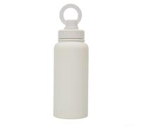 Bouteille d'eau isotherme avec support magnétique pour téléphone pour un contrôle durable de la température (blanc)