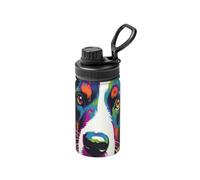 Bouteille d'eau isotherme Border Collie in The Style - 355 ml - En acier inoxydable