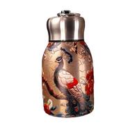 Bouteille d'eau isotherme - Bouteille d'eau isotherme en métal - Bouteille d'eau chaude et froide de 300 ml - Compacte - Pour voyage