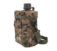 Bouteille d'eau isotherme de grande capacité de 2 L avec manchon en tissu Oxford, carafe d'eau portable pour sports de plein air, randonnée, voyage (type 3)