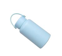 Bouteille d'eau isotherme de grande capacité en acier inoxydable de 650 ml à large ouverture pour le sport, rétention du froid, bouteille isotherme en acier inoxydable de grande capacité