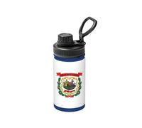 Bouteille d'eau isotherme en acier inoxydable, 355 ml, idéale pour les voyages