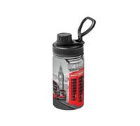 Bouteille d'eau isotherme en acier inoxydable avec imprimé téléphone de Londres rétro Angleterre UK pour le sport