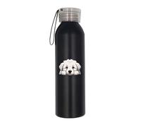 Bouteille d'eau isotherme en acier inoxydable Motif chiot des Pyrénées