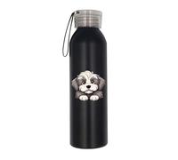 Bouteille d'eau isotherme en acier inoxydable style kawaii polonais