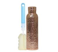 Bouteille d'eau isotherme - Maintien de la température pour conserver la chaleur le froid, anneau en silicone double couche couvercle à visser | Tranquillité d' absence d'odeurs indésir