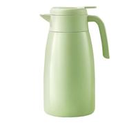 Bouteille d'eau isotherme sous vide, théière à filtre amovible, distributeur d'eau, de café et de boissons à double paroi isolante(Groen,1.5L)