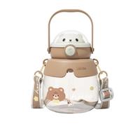 Bouteille d'eau - Kawaii - 850 ml - Gourde anti-fuite - Portable - Enfant