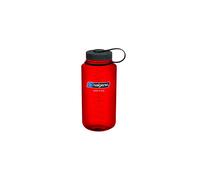 Bouteille d'eau Nalgene Sustain Tritan 32 OZ, sans BPA, fabriqu?e ? partir de 50% de d?chets plastiques, large ouverture, rouge