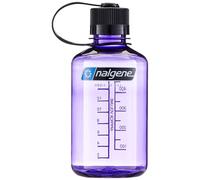 Bouteille d'eau Nalgene Tritan goulot troit sans BPA, violette avec bouchon noir, 16 oz