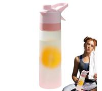 Bouteille d'eau nébulisée - bouteille multifonction avec un spray rafraîchissant de 650 ml, bouteille nébulisée pour le sport et l'utilisation récréative | Bouteille réutilisable pour gymnase, jogging