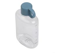 Bouteille d'eau plate de 360 ml avec anneau de suspension pratique pour une hydratation pratique pendant les activités de plein air (bleu)