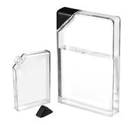 Bouteille d'eau plate fine et élégante - Anti-fuite - Réutilisable - Transparent - Pour sports de plein air - Tasse à eau en carton - Cuisine et fourniture de boissons