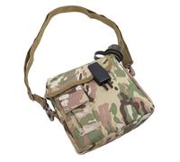 Bouteille d'eau plate portable de 1,5L avec sac de taille pour les aventures en camping