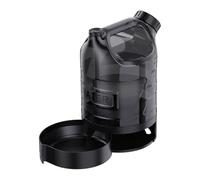 Bouteille d'eau pliable pour animaux de compagnie de 2920 g - Design étanche pour chiens actifs en excursions à terre et aventures sur la route