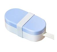 Bouteille d'eau pliable pour chien, distributeur d'eau portable anti-fuite avec mangeoire pour animaux de compagnie, promenade, randonnée, voyage, plastique de qualité alimentaire (bleu)