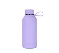 Bouteille d'eau portable en acier inoxydable avec anneaux de levage pour voiture - Petite bouteille isotherme pour sports de plein air - Portable