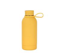 Bouteille d'eau portable en acier inoxydable avec anneaux de levage pour voiture - Petite bouteille isotherme pour sports de plein air - Portable