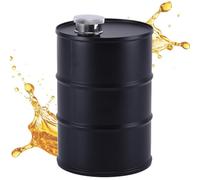 Bouteille d'eau portable en acier inoxydable étanche 750 ml | Flasque noire pour la cuisson à la maison, la salade, la nourriture, le vinaigre, la sauce, le petit déjeuner, les crêpes