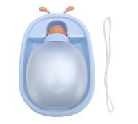 Bouteille d'eau Portable Pliable pour Chien, Distributeur d'eau de Voyage pour Animaux de Compagnie, pour randonnée en Plein air, Marche en Plastique 19x14 7cm 7 48x5 79 Pouces (Bleue)