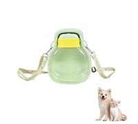 Bouteille d'eau Portable pour Animaux de Compagnie,Distributeur d'eau Pliable de 500 ML pour Chiens et Chats avec Bandoulière,pour Les Randonnées et Les Voyages en Extérieur