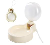 Bouteille d'eau Portable pour Animaux de Compagnie, Gourde de 500ML Compacte pour Chiens et Chats, Gamelle Étanche avec Bol Pliable en Silicone pour Les Promenades et Randonnées en Extérieur