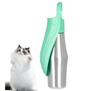 Bouteille d'Eau Portable pour Chien | Accessoire de Voyage 750 ml pour Chiot,Distributeur de Bol d'Eau pour Animal de Compagnie,Pour Maîtres et Amis des Animaux Voyages Événements Extérieurs Plage Cam