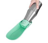 Bouteille d'Eau Portable pour Chien | Accessoire de Voyage 750 ml pour Chiot | Distributeur de Bol d'Eau pour Animal de Compagnie | Pour Maîtres et Amis des Animaux Voyages Événements Extérieurs Plage