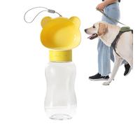 Bouteille d'eau Portable pour Chien,Bol De Nourriture Et d'eau De Voyage - Conteneur Anti-Fuite avec Design Amusant pour Plage Plein Air Camping Randonnée Maison Voile Balade Aventure