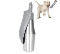 Bouteille d'eau portable pour chiens | Distributeur d'eau de 765,4 g avec une bonne performance d'étanchéité | Fournitures pour animaux domestiques 2 en 1 avec forme pour chiens de petite, moyenne et