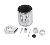 Bouteille d'eau Porte-Gobelet Porte-gobelet Universel chromé pour Guidon de Moto Sportster, Compatible avec Les diamètres 7/8", 1" et 1,25". Porte-Gobelet